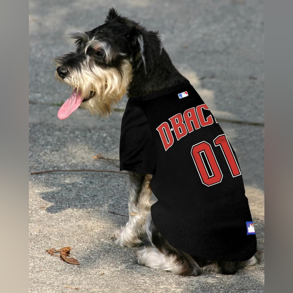 Official MLB Arizona Diamondbacks Pet Jersey for Dogs